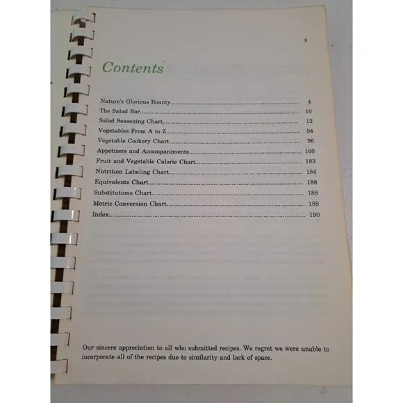 Salads Vegetables Cookbook Revised Favorite Recipes Of Home Economics Teachers - Picture 4 of 6